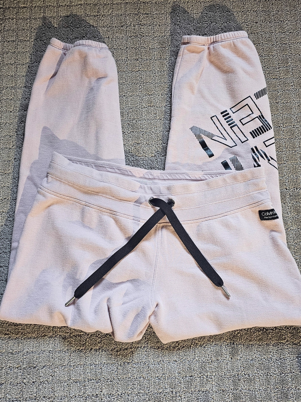 Calvin Klein Performance Light Pink Joggers